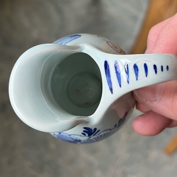 Delft | Accents | Mini Blue Delft Pitcher Vase Made In Holland Hand ...